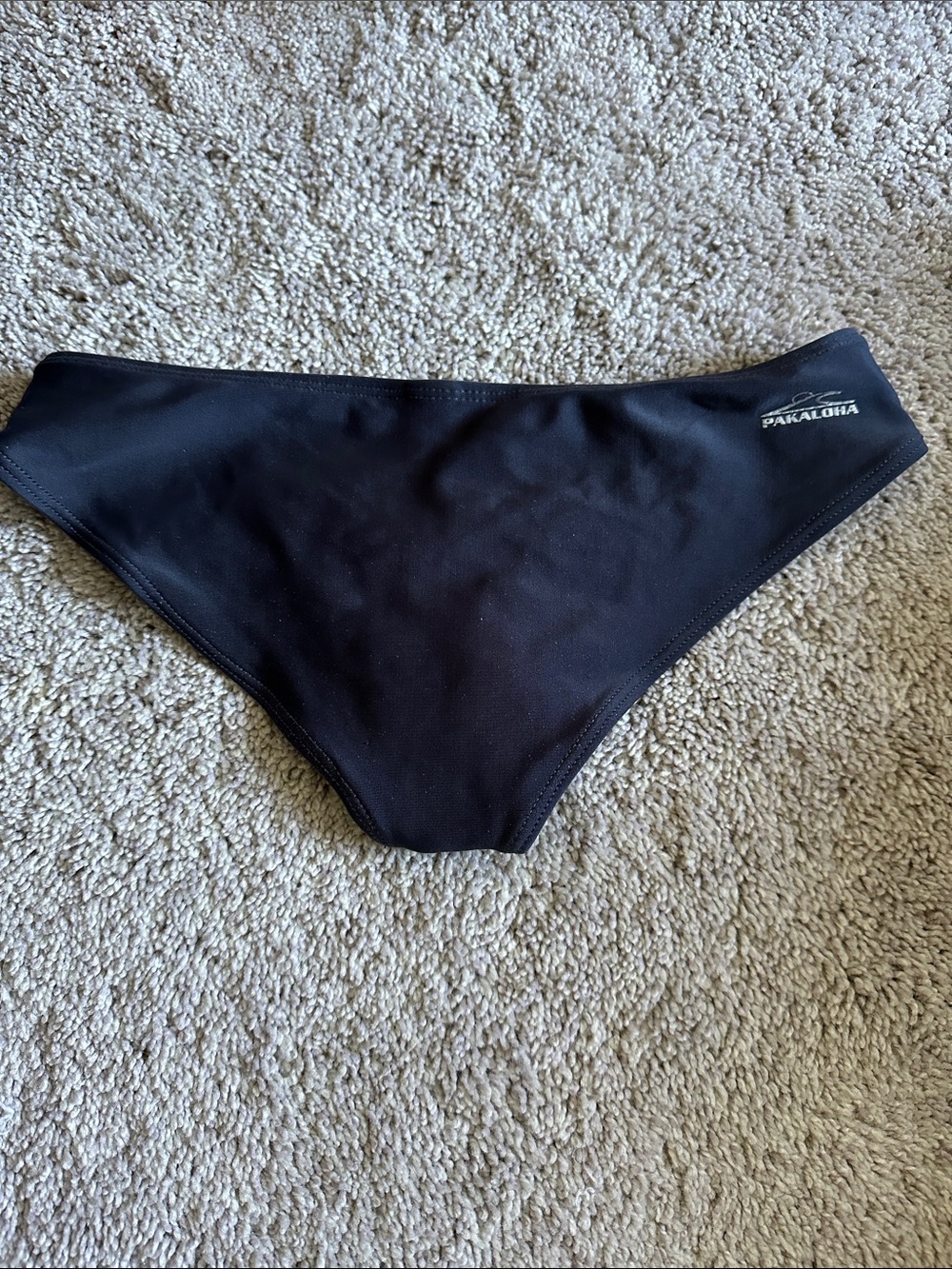 Pakaloha Black Bikini Bottom - Sleek Low-Rise Swim Brief